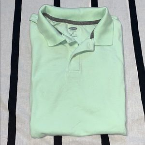 men’s new new new!!! old navy polo. mint